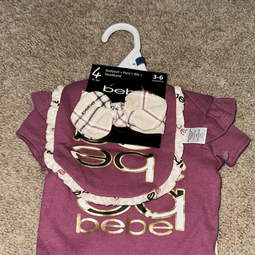Bebe 4 pc Set - Picture 1 of 5